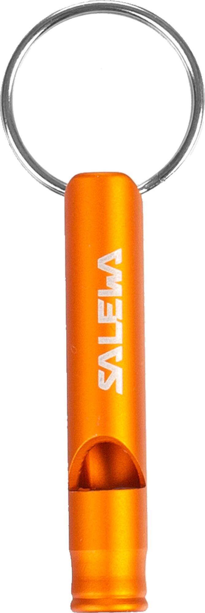 Salewa Aluminium Whistle Small green-black-orange-grey-blu (999)