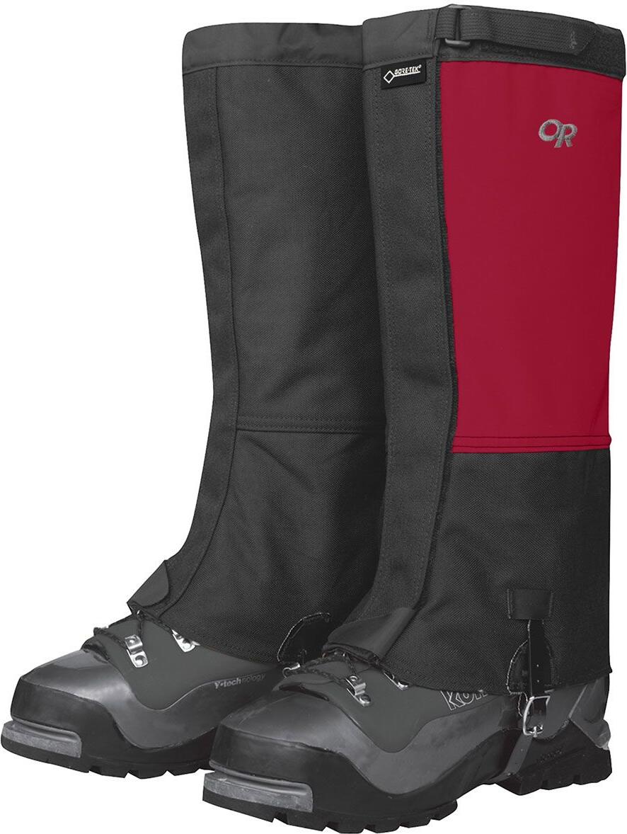 Outdoor Research Men's Expedition Crocodile Gaiters chili/black (0413) S