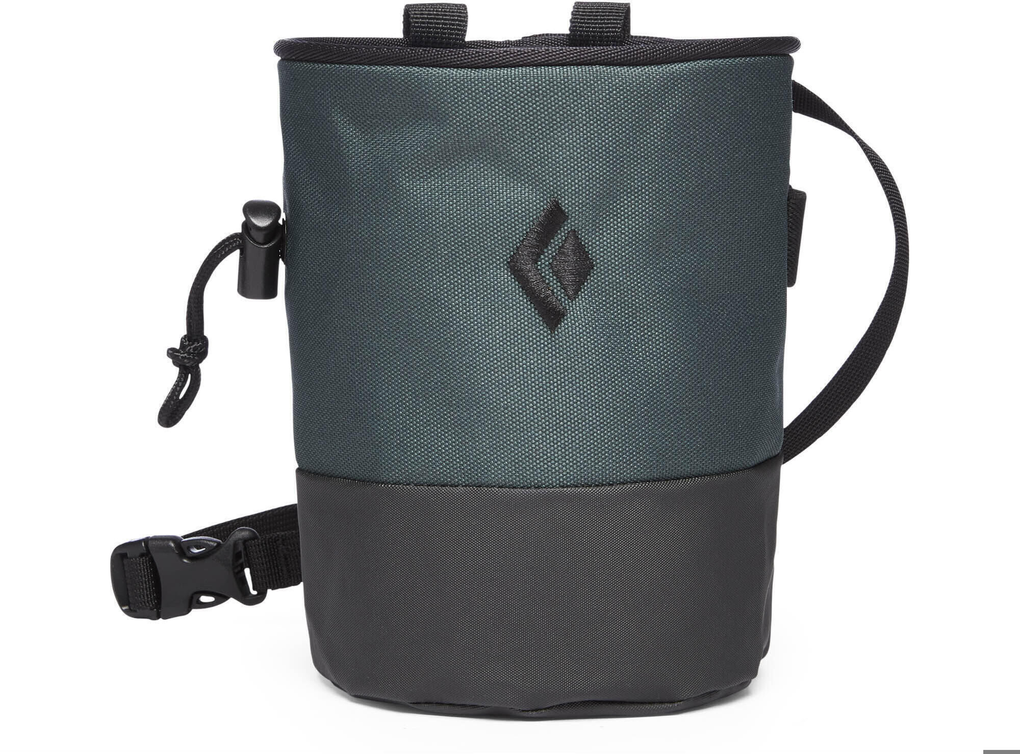 Black Diamond Mojo Zip Chalk Bag deep forest-slate (9030) S/M