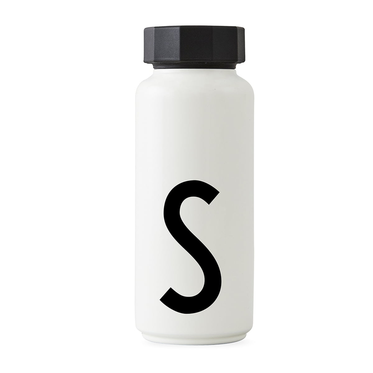 Design Letters - AJ Thermosflasche S, weiß