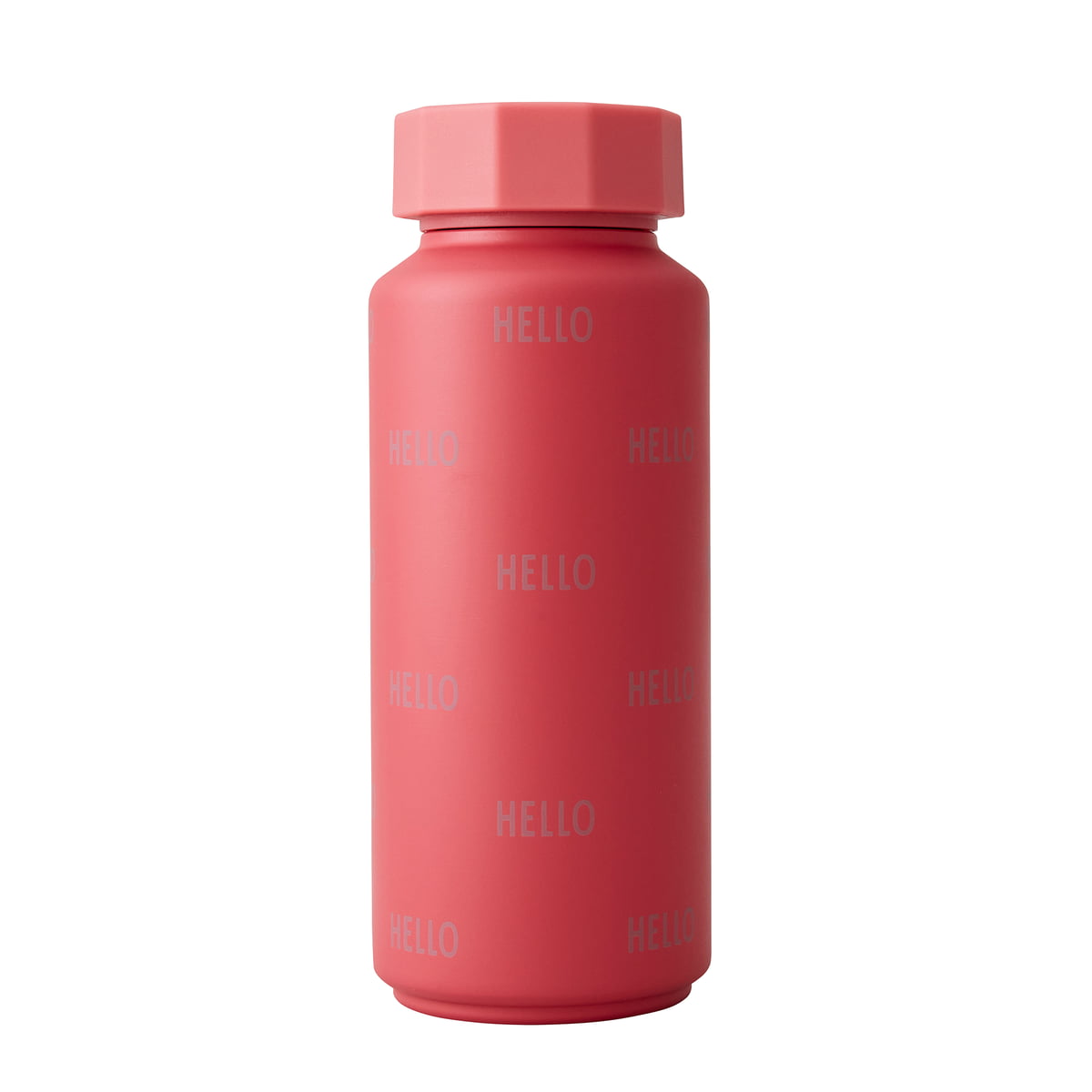 Design Letters - AJ Thermosflasche Hot & Cold 0,5 l, Hello / red berry (Sonderedition)