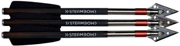 Steambow Armbrust und ZubehÃ¶r Carbon Jagdpfeile 3er Set AR-Series