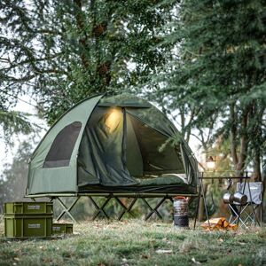 SoBuy Udendørs To-personers telt Campingtelt OGS32-L-GR