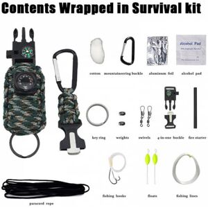 Teknikproffset Survival Kit - Militærgrønt