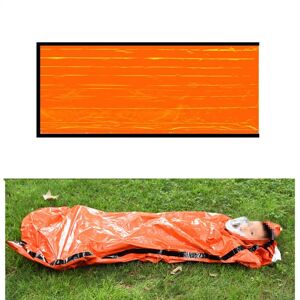 INF Redningstæppe sovepose til nødsituationer 210×91 cm Orange