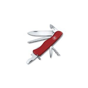 Victorinox Forester, Låsning af knivblad, Kniv med flere værktøjer, Clip point, Polyamid, Rød, 12 værktøjer