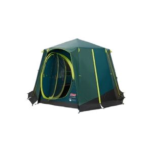 Coleman Octagon, Camping, Hård ramme, 8 person(er), 15,7 m², 20,6 kg, Grøn, Gul