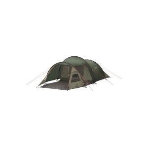 Easy Camp Spirit 300, Camping, Tunneltelt, 3 person(er), Teltlærred, 4,5 kg, Grøn