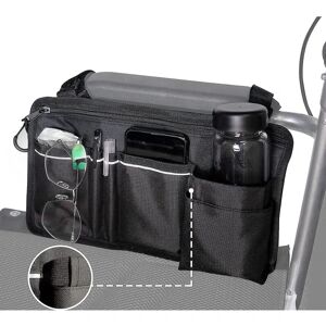 GeekAtmosphere Kørestolstaske med lommer - Universal vandtæt armlænssidetaske til elektrisk kørestol, mobilitetsscooter, Walking Frame Accessories-A