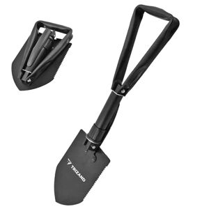 3-i-1 Foldbar Spade/Hakke/Sav – Camping Black