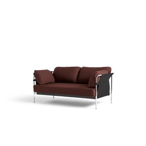 Hay Can 2 Seater L: 172 cm - Steelcut 655 / Chromed Steel