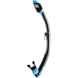 Cressi Adult Premium Dry Snorkel, blue, m