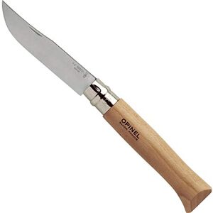 Opinel O001084 Pocket Knife, Beige, 12 cm, Hardwood Brown