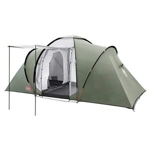 Coleman tent Ridgeline 4 Plus, 4 man tent, 4 person Vis-A-Vis tunnel tent, camping tent, dome tent with sun roof, waterproof WS 3.000mm