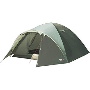 High Peak Nevada 4 Dome Tent with Vestibule, Camping Tent for 4 Persons, Double Wall, Waterproof, Ventilation System, Weather Protected Entrance, Mosquito Protection, green
