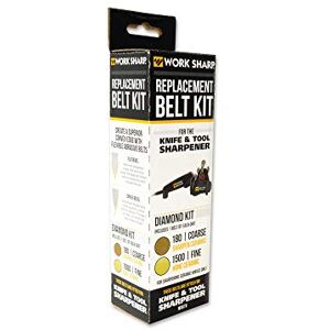 Sharp Diamond Outdoor Abrasive Belt Set available in Grey -