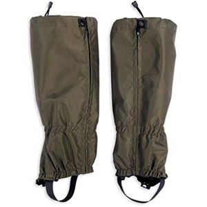 Tatonka Gaiter 420 HD (Gr. L) Wasserdichte, lange Gamaschen mit Schuh-Riemen und Reißverschluss Schützen Schuhe und Hosenbeine beim Wandern und Trekken Größe L (olive)