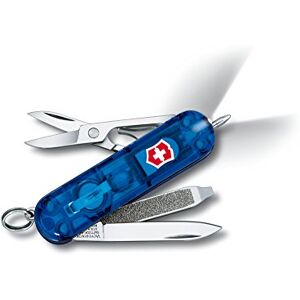 Victorinox , Schweizer Taschenmesser, Signature Lite, Multitool, Swiss Army Knife mit 7 Funktionen, Klinge, klein, Nagelfeile, Schraubendreher 2.5 mm