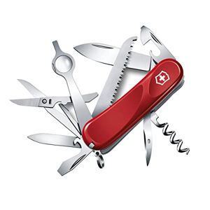 Victorinox , Schweizer Taschenmesser, Evolution 23, Multitool, Swiss Army Knife mit 17 Funktionen, Klinge, gross, Dosenöffner, Schraubendreher 3 mm