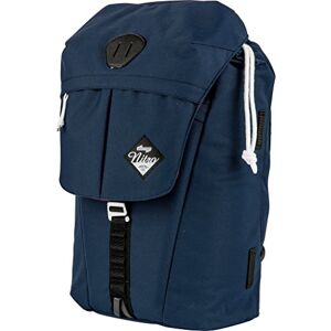 Nitro Cypress sportiver Daypack Rucksack für Uni & Freizeit, Streetpack mit gepolstertem 15“ Wide Laptopfach & Seesacktunnelverschluss, Überschlagdeckel, Indigo, 28 L