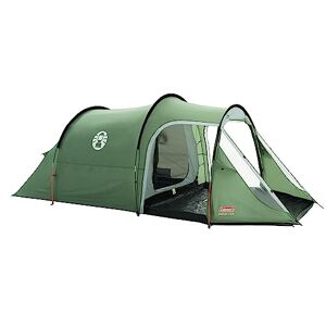 Coleman Coastline 2/3 Plus 2/3 Man Tent 2/3 Person Tunnel Tent, Camping Tent, Lightweight Trekking Tent with Awning Waterproof with Hydrostatic Head of 3,000 mm