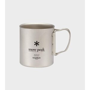 Snow Peak Titanium Double Wall Cup 450 Mug ONESIZE