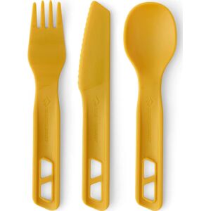 Sea To Summit Passage Cutlery Set 3 Pieces Arrowwood Yellow OneSize, ARROWWOOD YELLOW