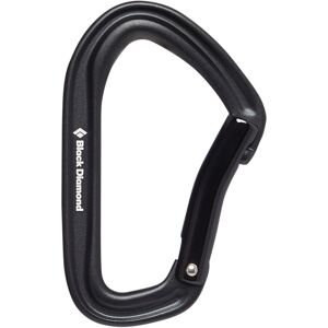 Black Diamond HotForge Bent Gate Carabiner Black OneSize, Black