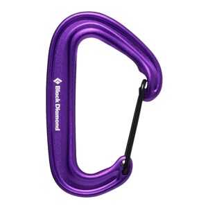 Black Diamond MiniWire Carabiner PURPLE OneSize, PURPLE