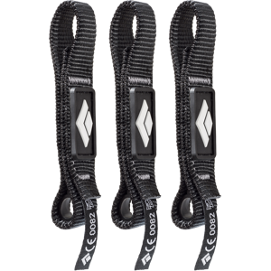 Black Diamond Diamond Dogbone 12cm 3-Pack Black OneSize, NO COLOR