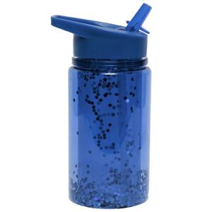 Petit Monkey Drikkedunk M. Sugerør - 300 Ml - Glitter Night Blue - Petit Monkey - Onesize - Drikkedunk