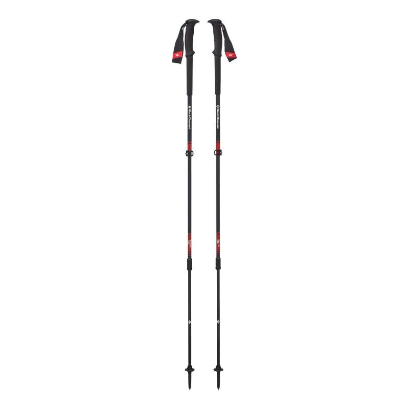 Black Diamond Trail Pro Trek Poles Sort Sort 105-140 cm