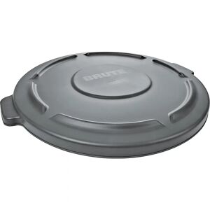 Rubbermaid Tapa BRUTE® con canales de drenaje, para contenedor de 121 litros, gris