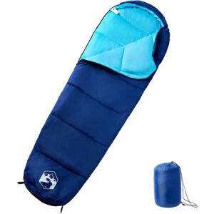 vidaXL Saco de dormir tipo momia de camping para adultos 3 estaciones