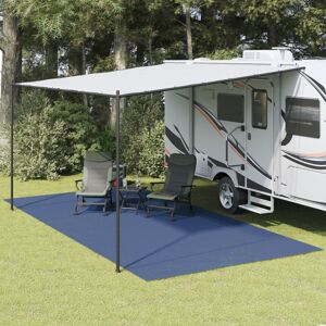 vidaXL Alfombrilla de camping azul 6x3 m