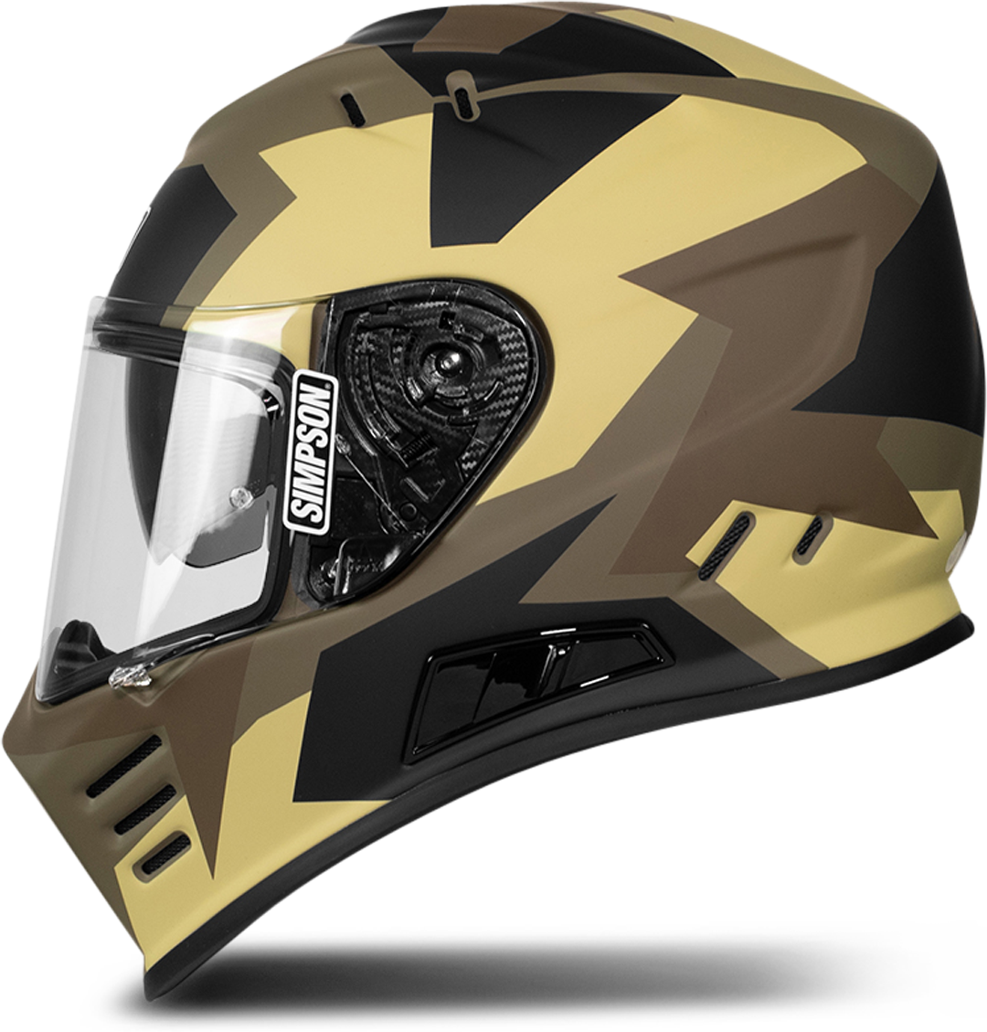 Simpson Casco Integral  Venom Commanche Verde