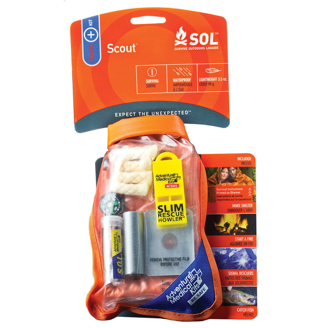Klim S.O.L. Survival Pak Set de Primeros Auxilios - Naranja (un tamaño)