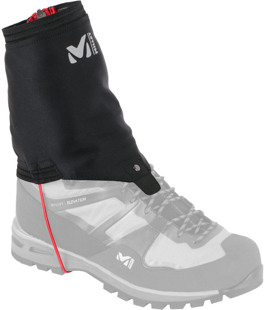 Millet elevation gaiters dryedge polainas montaña Negro (L)