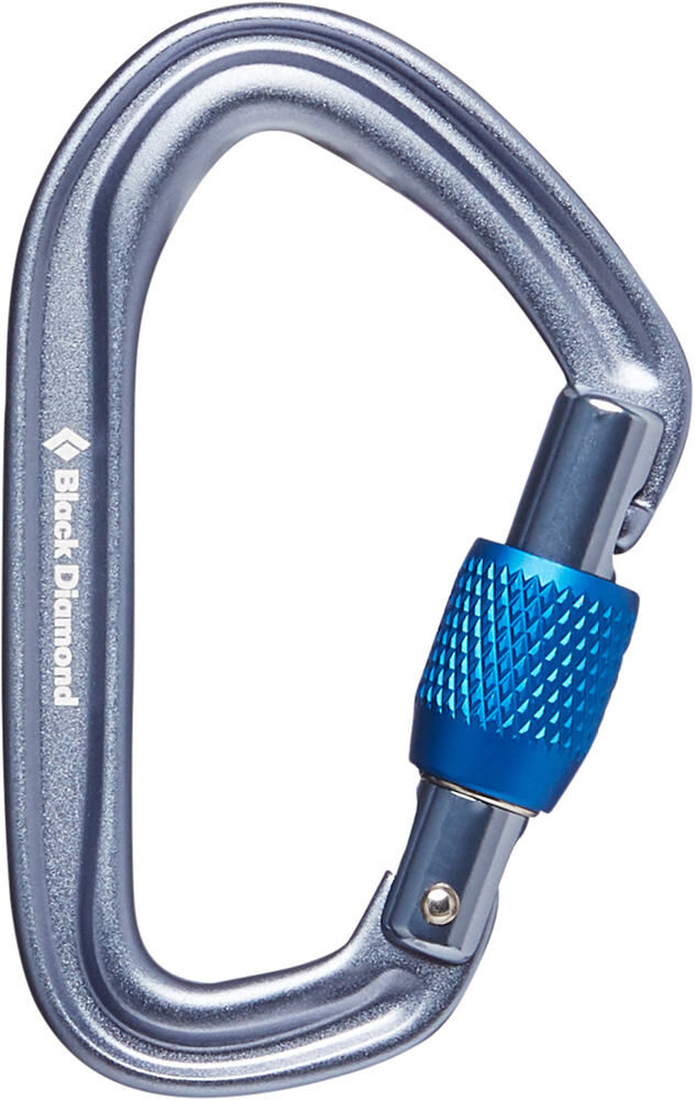 Black Diamond hotforge screwgate carabiner mosquetón seguridad Gris (UNICA)