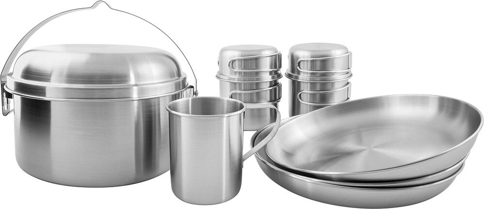 Tatonka picnic set iii batera inox 7 piezas fiambreras  (UNICA)