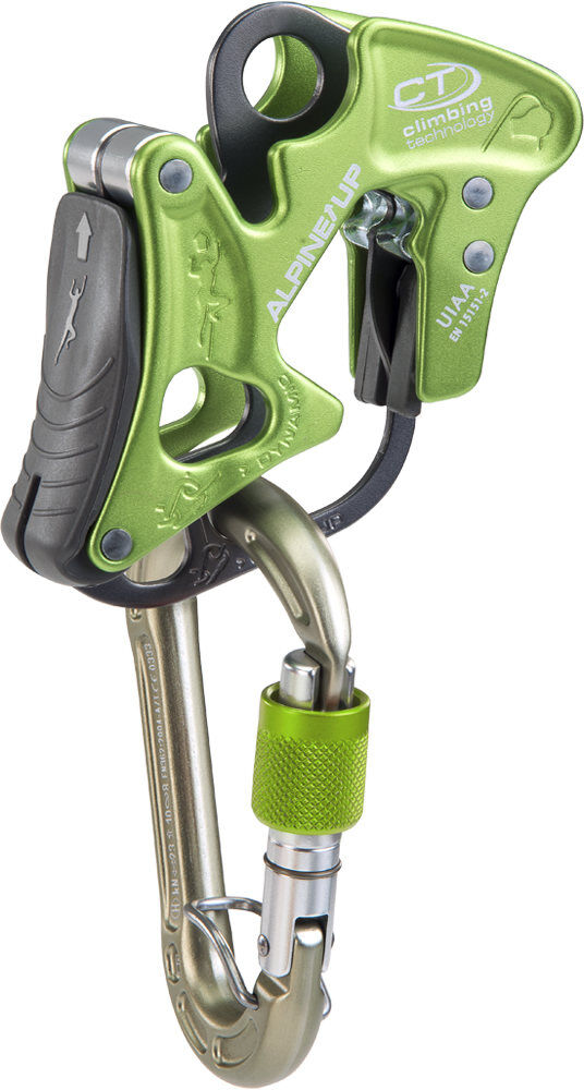 Climbing Bloqueador seguridad alpine-up kit - green