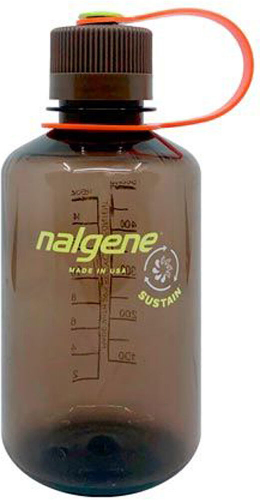 Nalgene bidn boca estrecha sustain 500ml cantimplora Marron (UNICA)