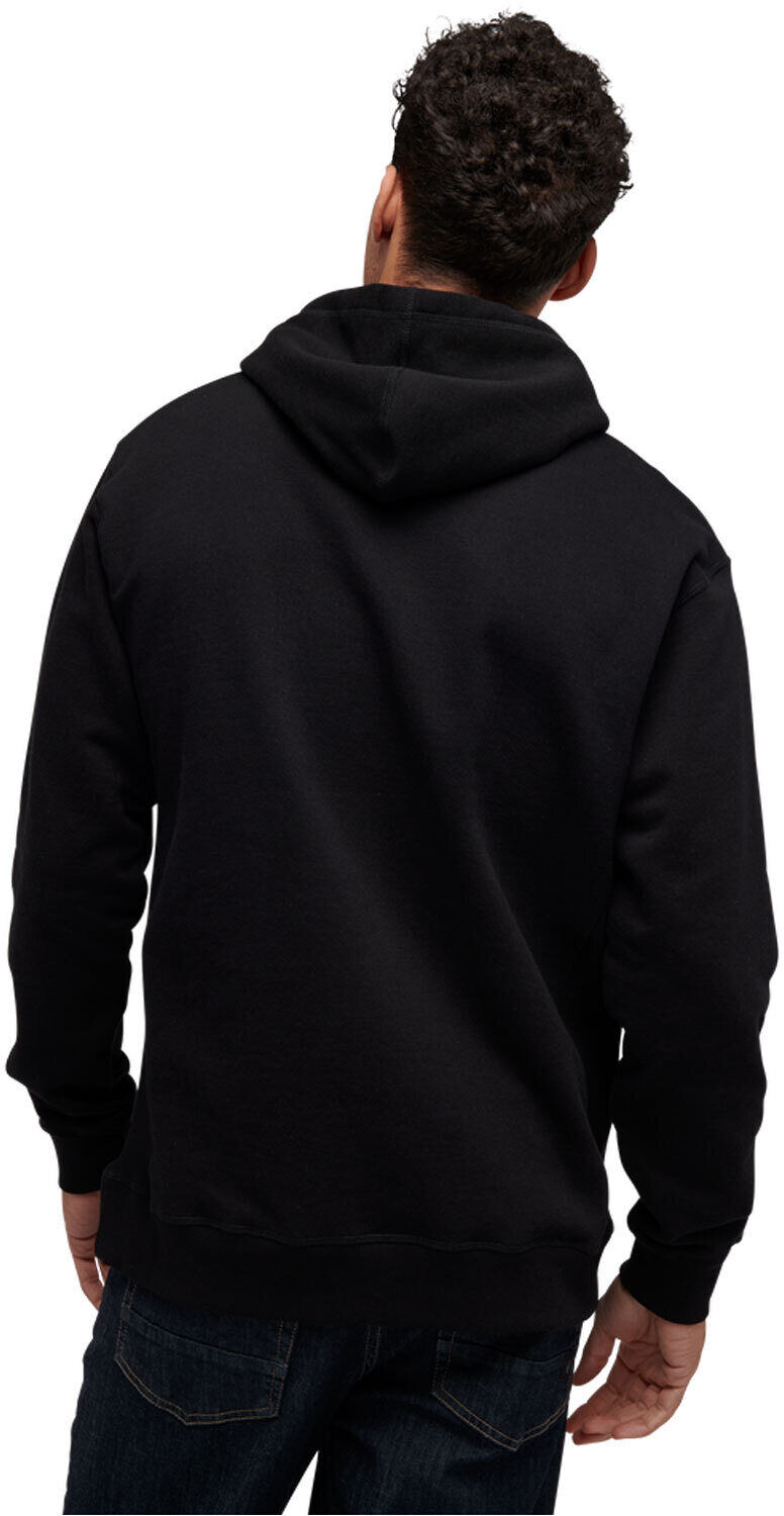 Black Diamond mountain logo hoody Sudaderas Montaña Hombre Negro