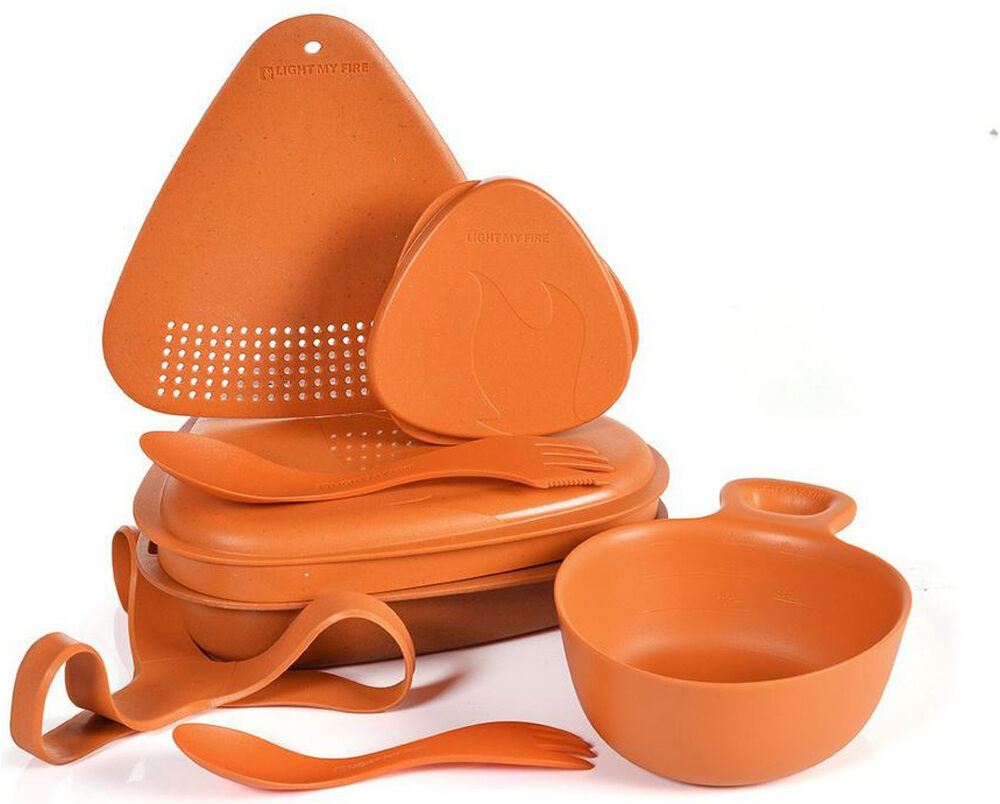 Light My Fire outdoor mealkit bio fiambreras Naranja (UNICA)