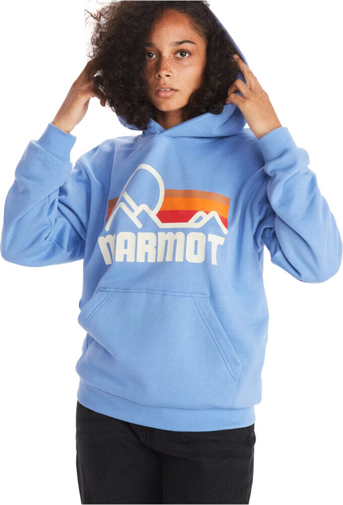 Marmot coastal Sudaderas Montaña Mujer Azul (XL)