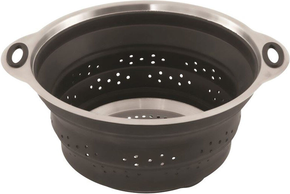 Outwell collaps colander colador plegable varios menaje Negro (UNICA)