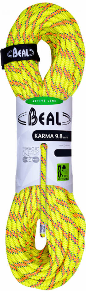 Beal karma 98mm 200m bobina escalada Amarillo (UNICA)