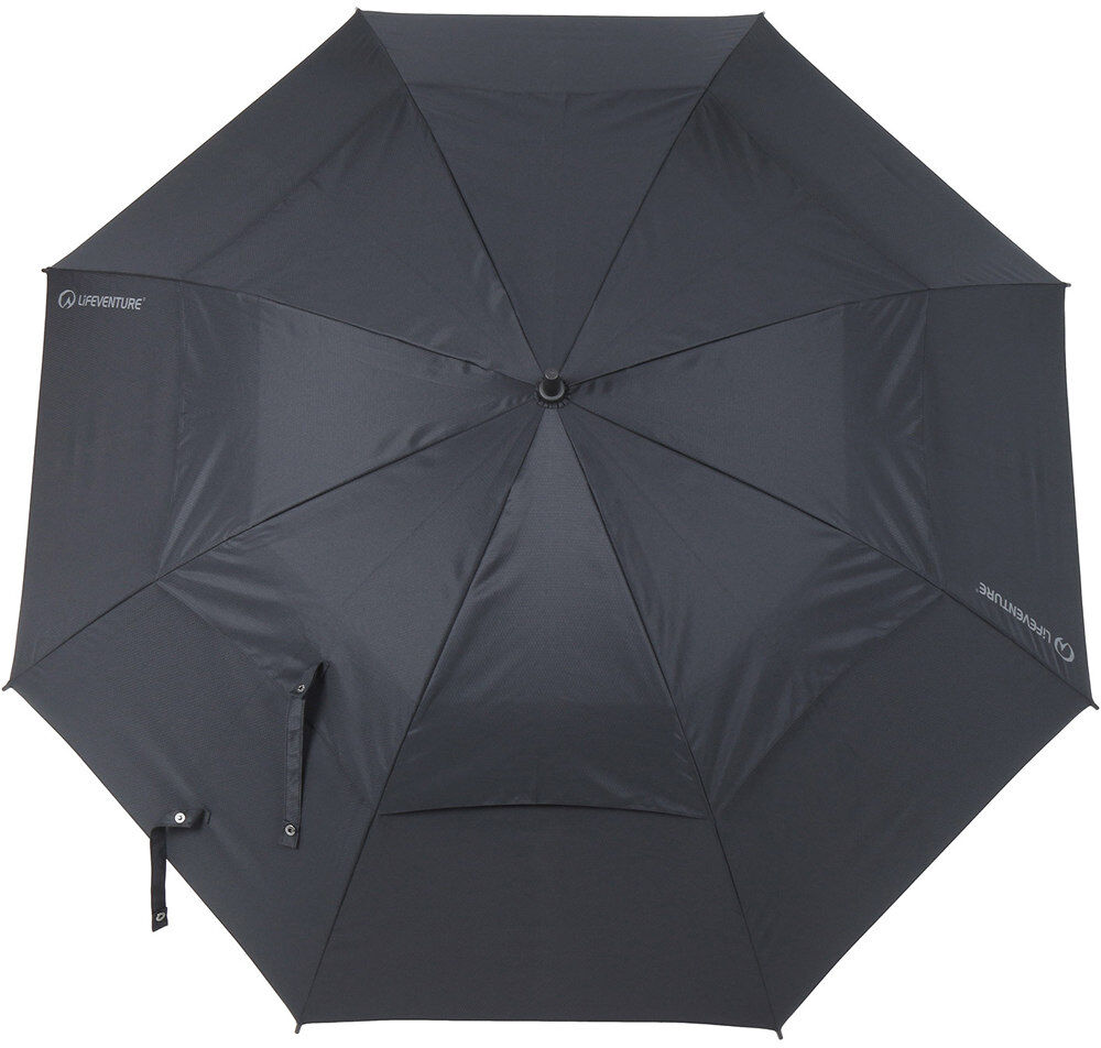 Lifeventure trek umbrella extra large varios montaña Negro (UNICA)