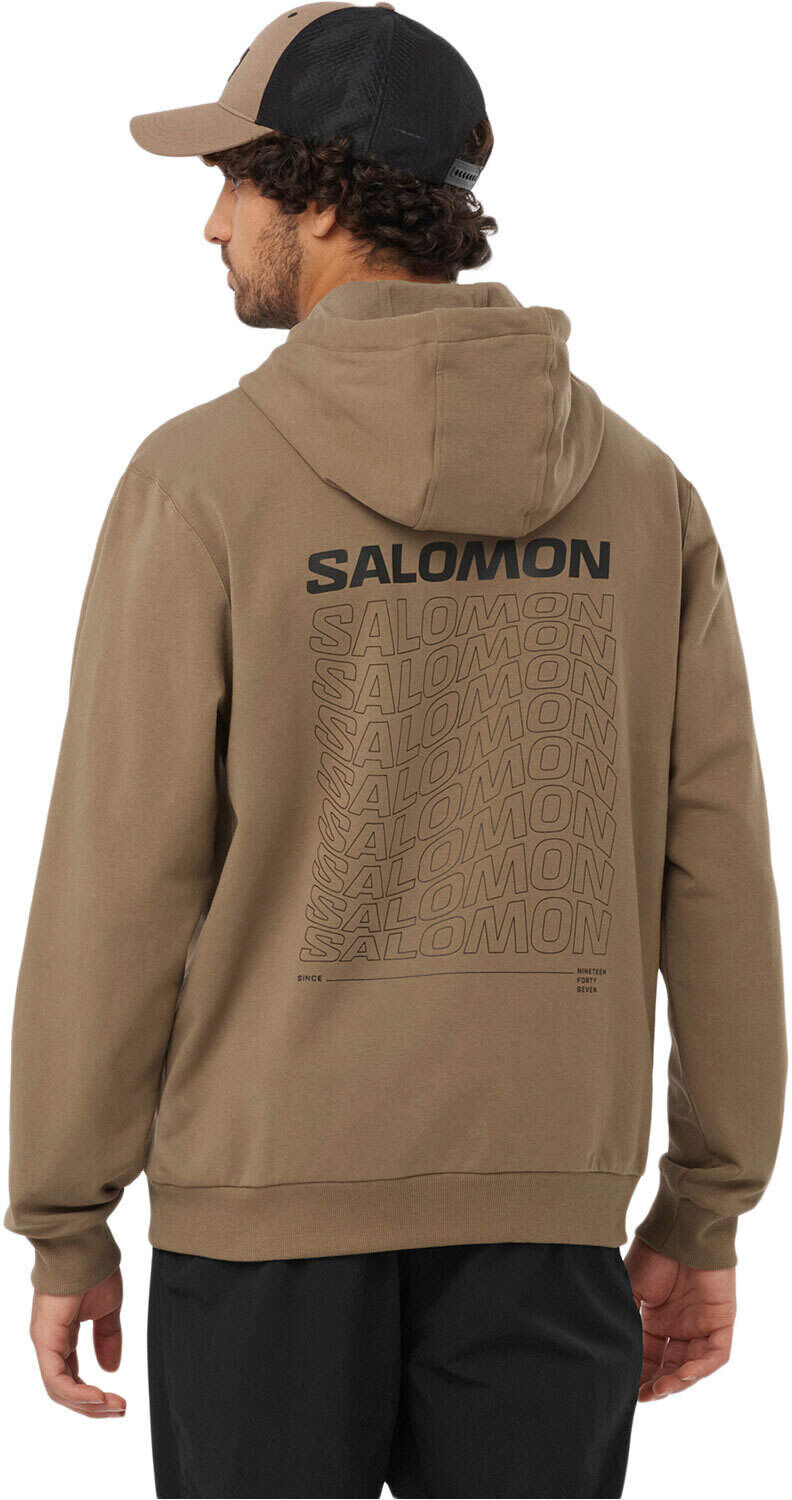 Salomon perf pull over Sudaderas Montaña Hombre Marron (XL)