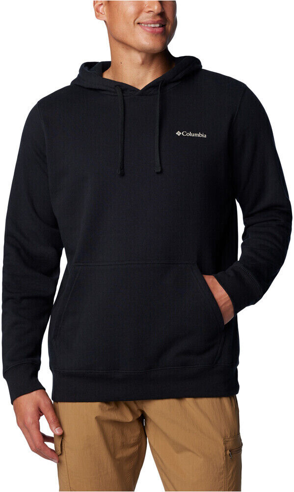 Columbia trek Sudaderas Montaña Hombre Negro (L)